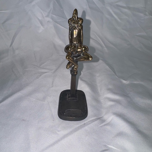 VTG Masonic Bronze Jester Royal Order of Jesterz card holder